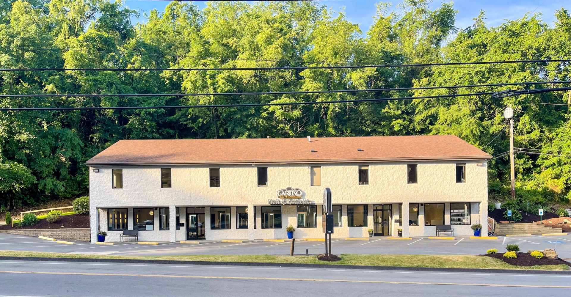 Caruso Hair & Esthetics salon at 150 Vanadium Road, Bridgeville